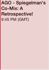 This event was in my calendar for 4:45pm EST!